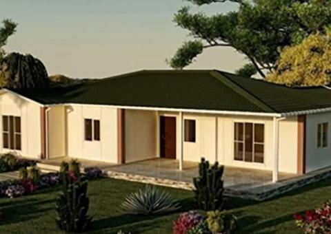 Prefabrik evlər tikintiki