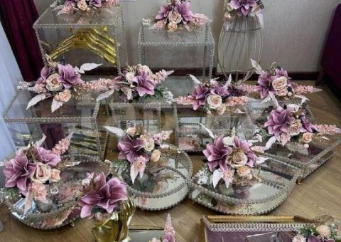 Xonçaların kirayəsi və bəzədilməsi