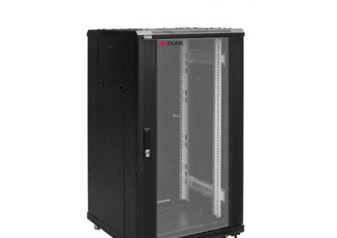 DUDE 22U 600X1000 STANDING RACKMOUNT CABINET BLACK (NB-6022)