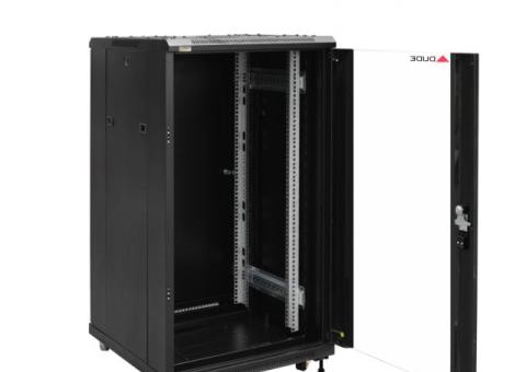 DUDE 22U 600X1000 STANDING RACKMOUNT CABINET BLACK (NB-6022)