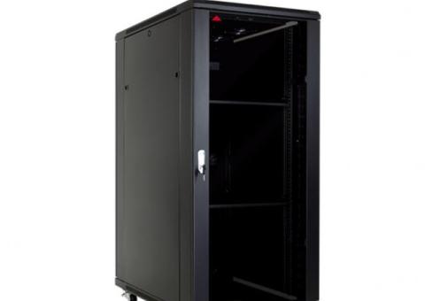 DUDE 27U 600X1000 RACKMOUNT CABINET BLACK (NB-6027)