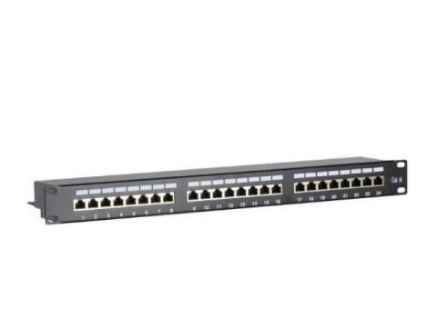 DUDE PATCH PANEL CAT6A SFTP 24 PORTS (P5624SR-C6A)